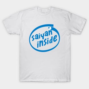 Saiyan Inside (White Version) T-Shirt